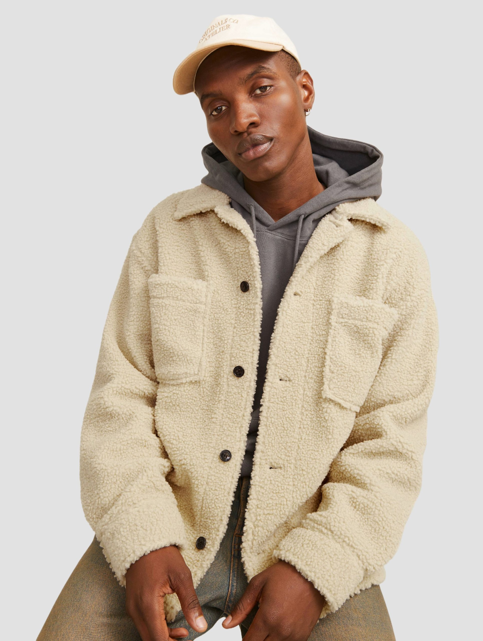 Jack & Jones Newton Teddy Overshirt Hemd