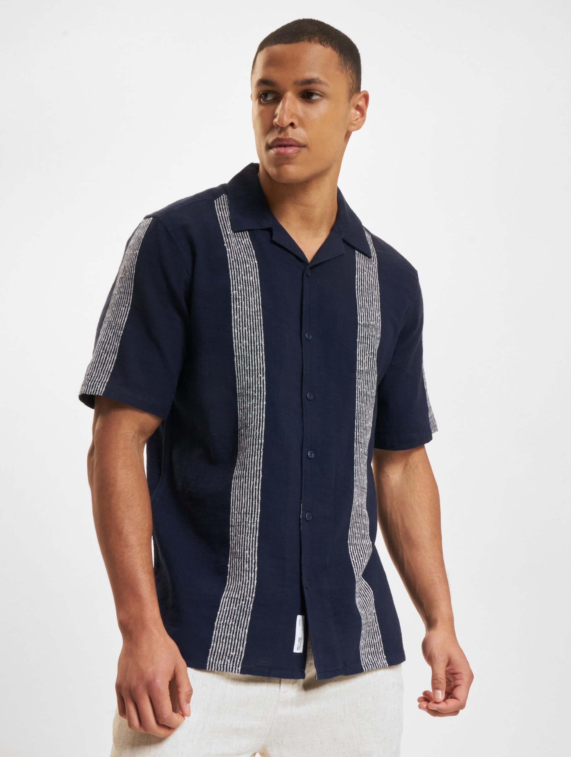 Only & Sons Avi Boucle Strpe Resort Hemd