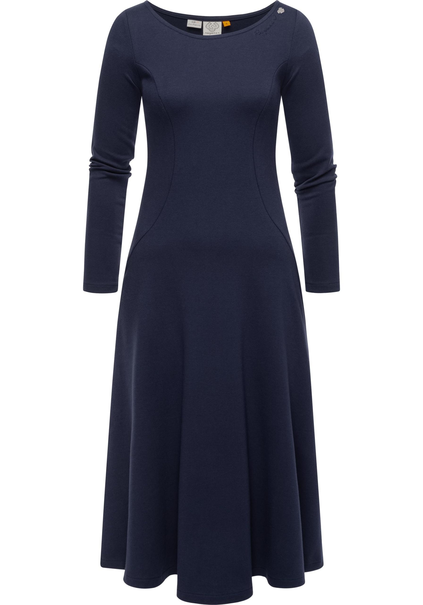 Ragwear A-Linien-Kleid "Appero Long", Stylisches Langarm-Kleid für den Winter