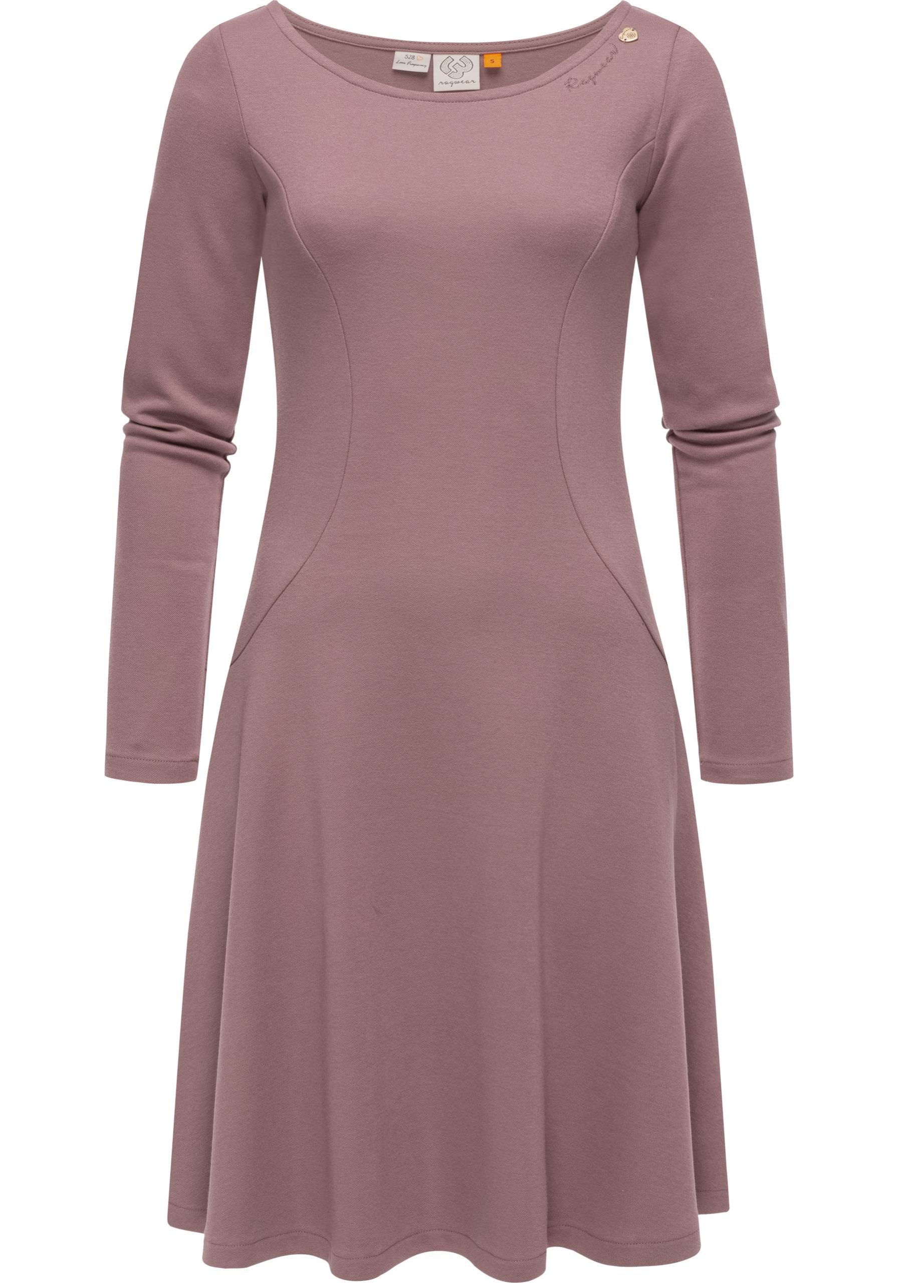 Ragwear A-Linien-Kleid "Appero", Stylisches Langarm-Kleid für den Winter