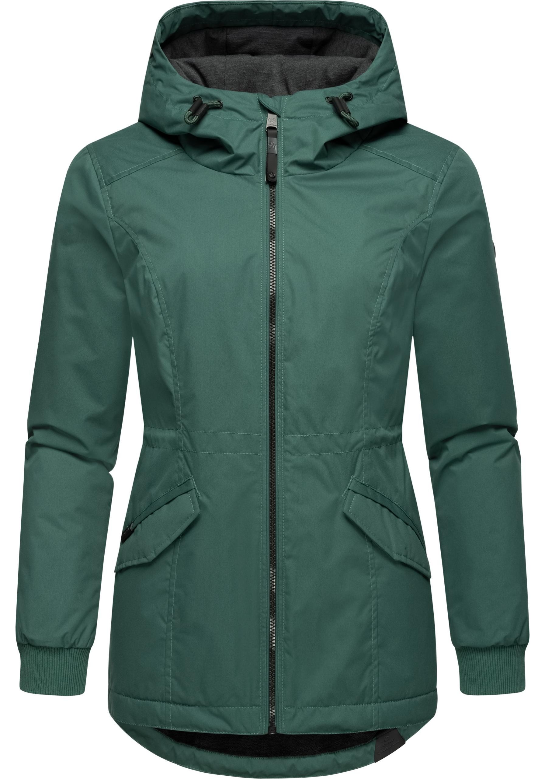 Ragwear Winterjacke "Dowey Warm", (1 St.), mit Kapuze, Wasserdichte weiche Damen Jacke für den Winter