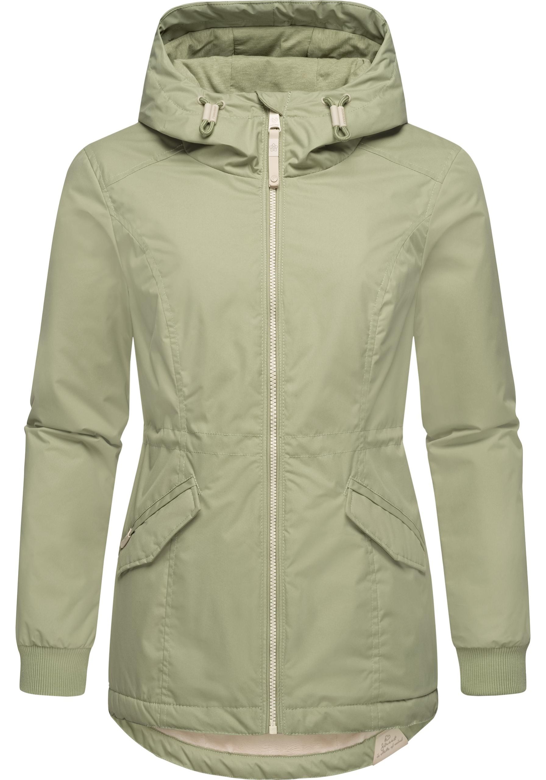 Ragwear Winterjacke "Dowey Warm", (1 St.), mit Kapuze, Wasserdichte weiche Damen Jacke für den Winter