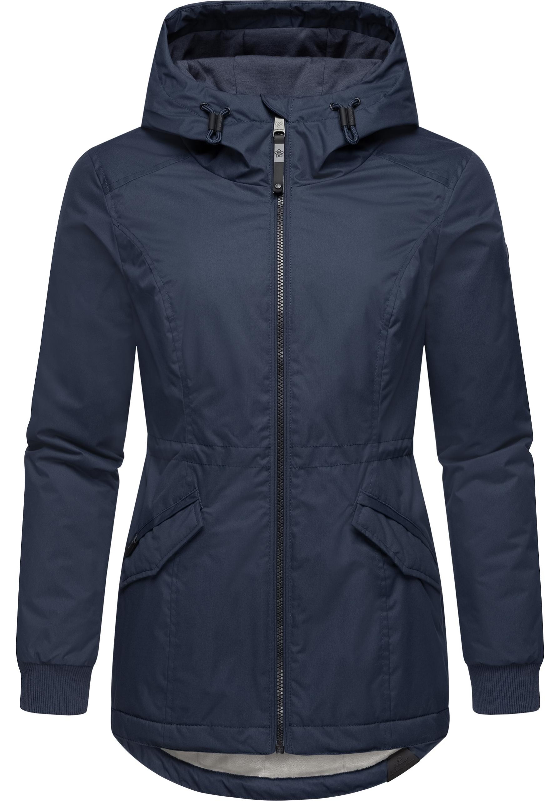 Ragwear Winterjacke "Dowey Warm", (1 St.), mit Kapuze, Wasserdichte weiche Damen Jacke für den Winter