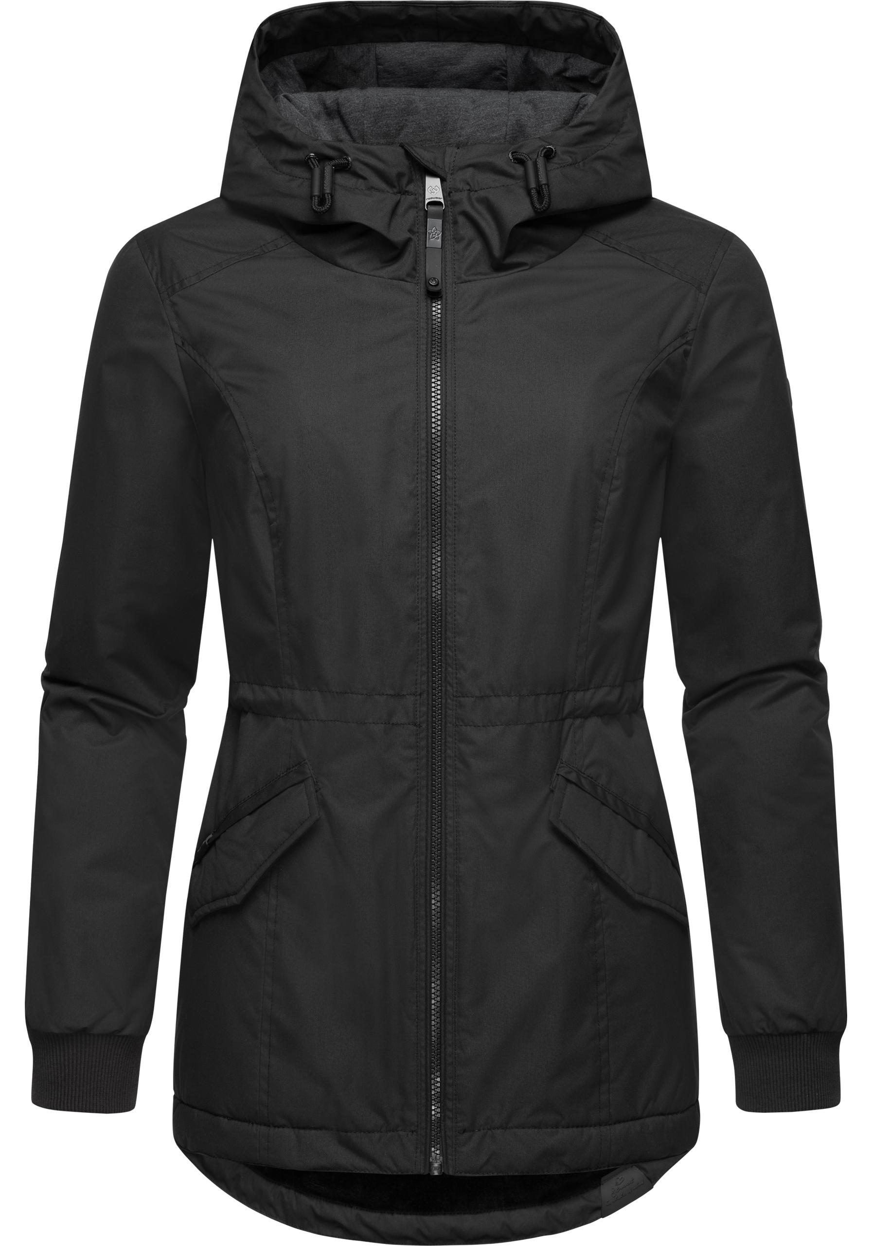 Ragwear Winterjacke "Dowey Warm", (1 St.), mit Kapuze, Wasserdichte weiche Damen Jacke für den Winter