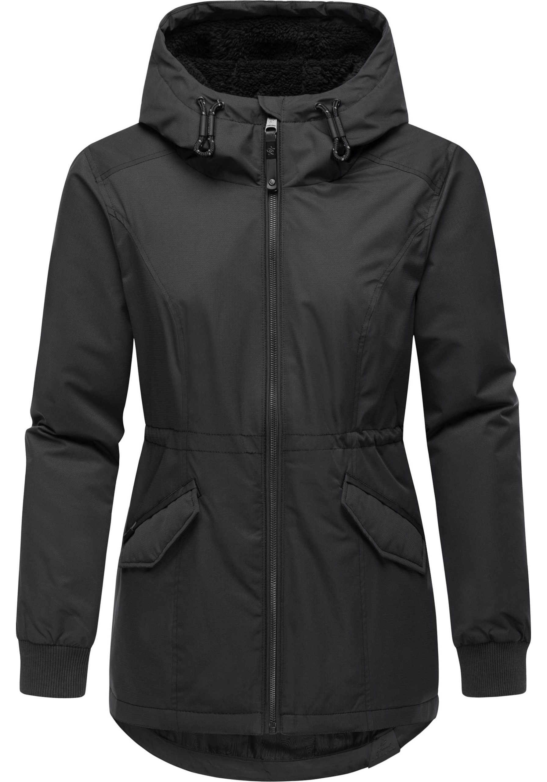 Ragwear Winterjacke "Dowey Warm Rain", (1 St.), mit Kapuze, Wasserdichte Damen Jacke für den Winter