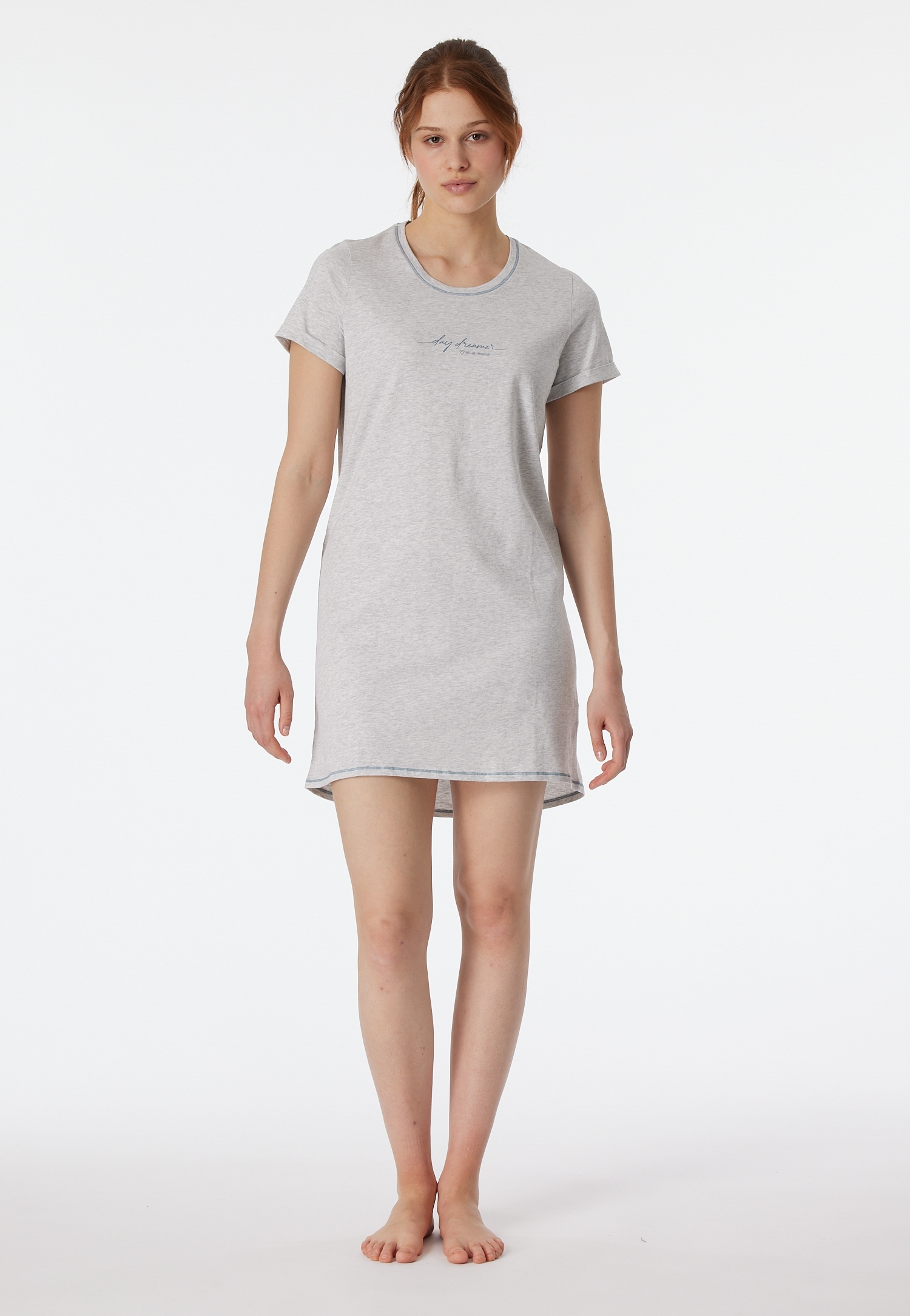 Schiesser Nachthemd ""Casual Essentials"", mit Statement-Print