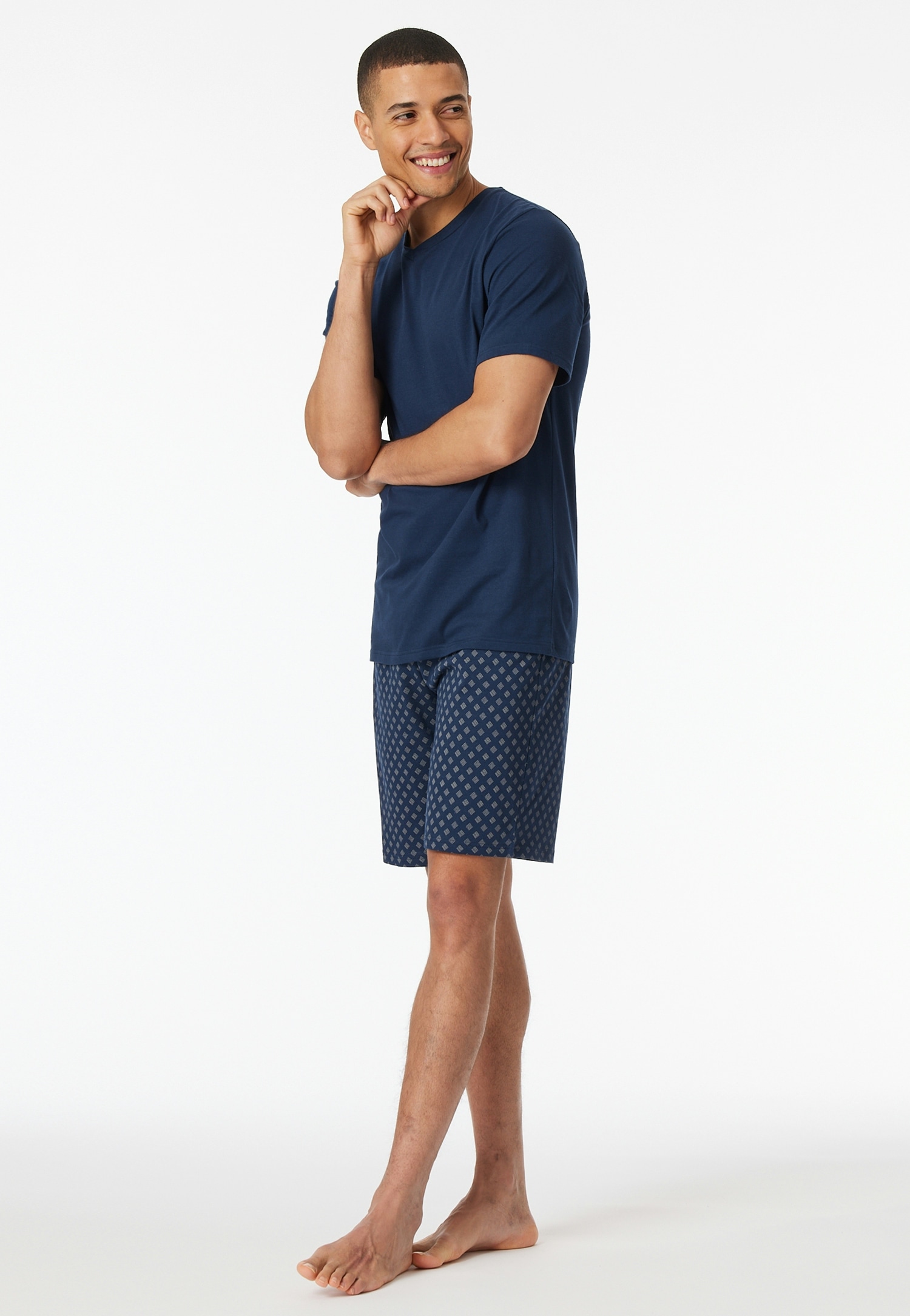 Schiesser Shorty ""Casual Essentials"", mit V-Ausschnitt