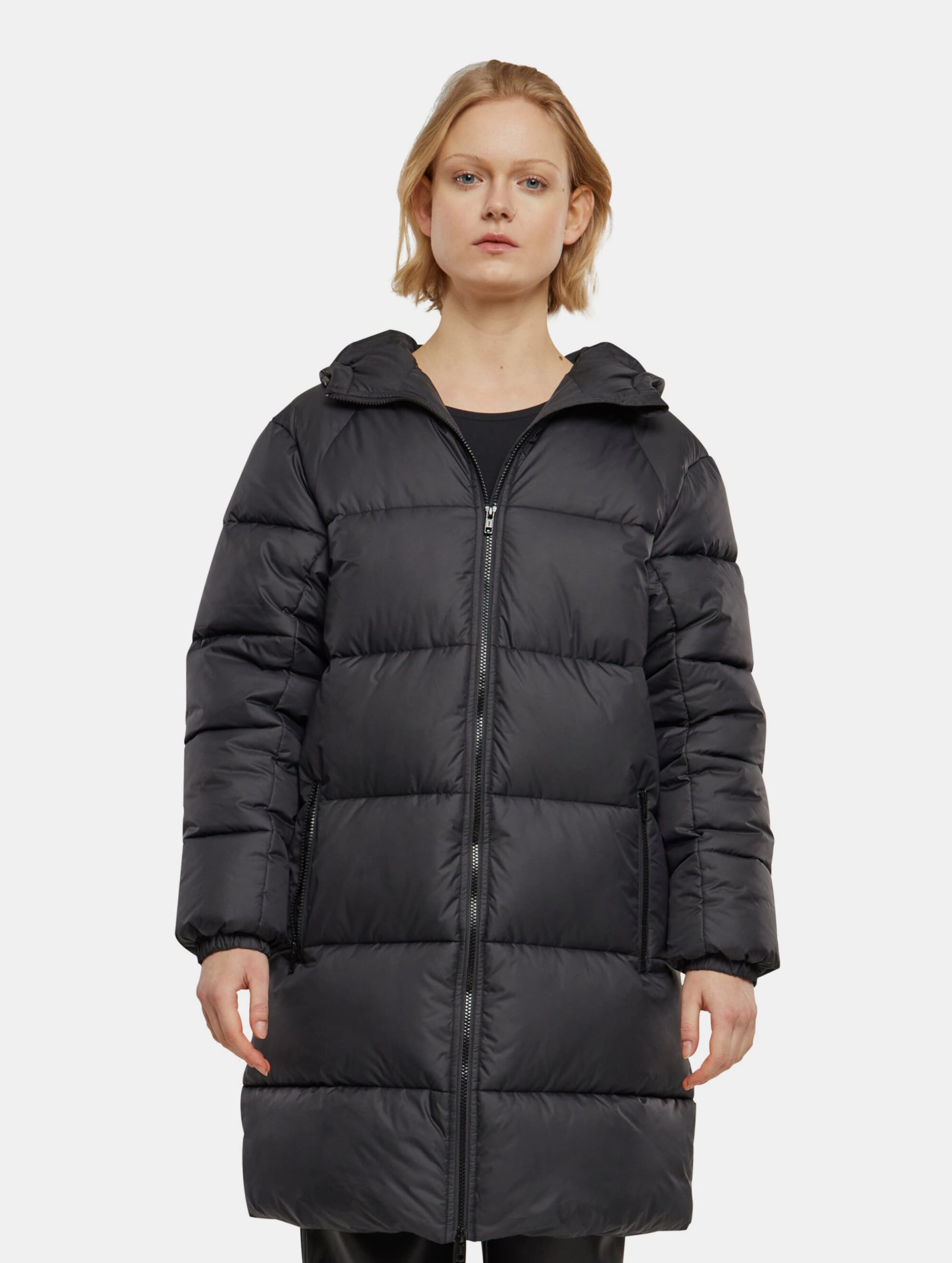 Urban Classics Ladies Long Puffer Mantel