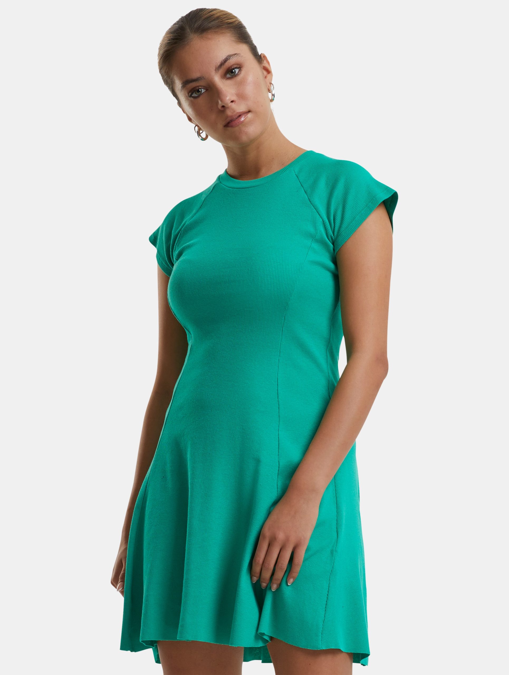 Urban Classics Skater Rib Kleid