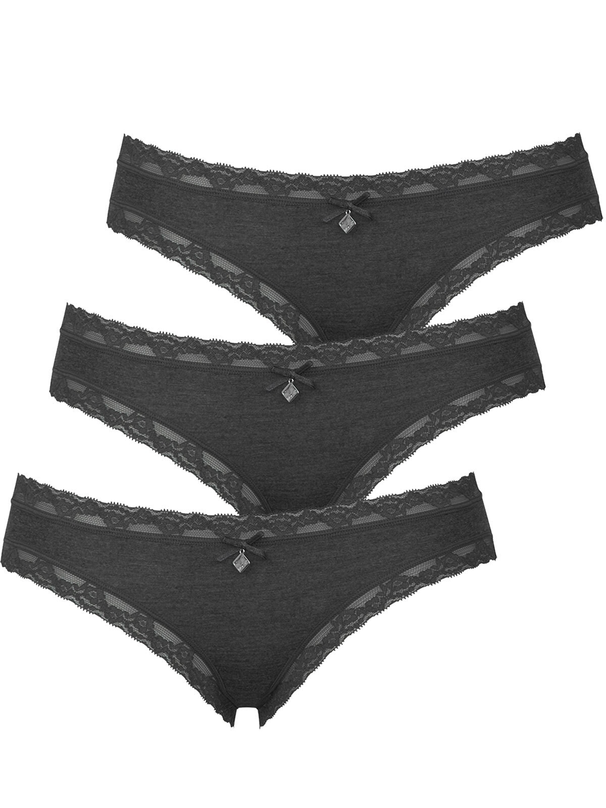 like it Midislip "3er Pack Damen Minislip Kim", (Spar-Pack, 3 Stück St.)