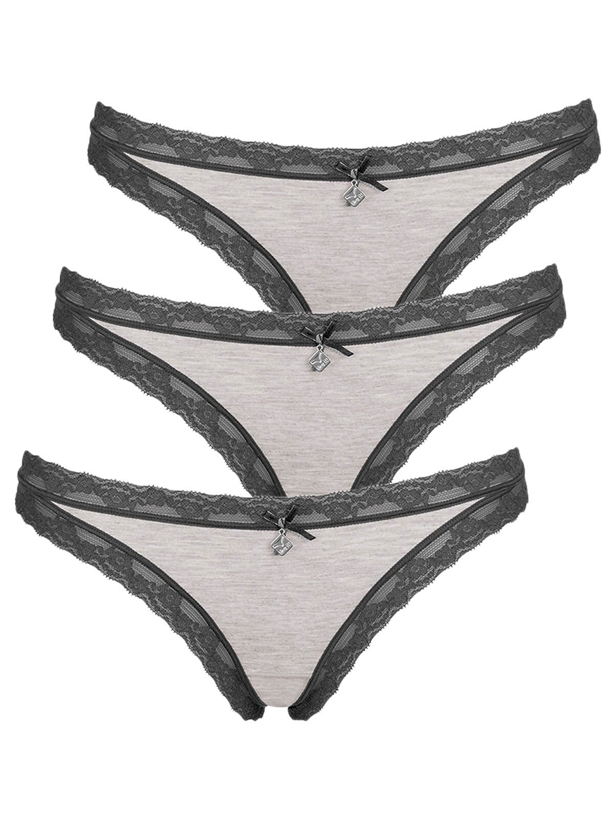 like it String "3er Pack Damen String Kim", (Spar-Pack, 3 Stück St.)