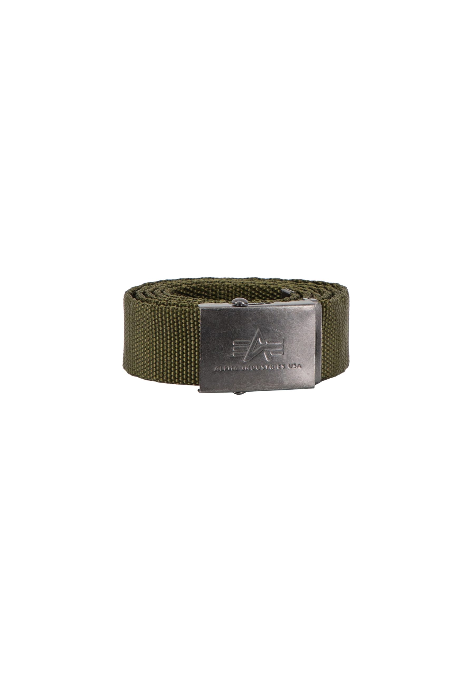 Alpha Industries Ledergürtel "Alpha Industries Accessoires - Belts Heavy Duty Belt"
