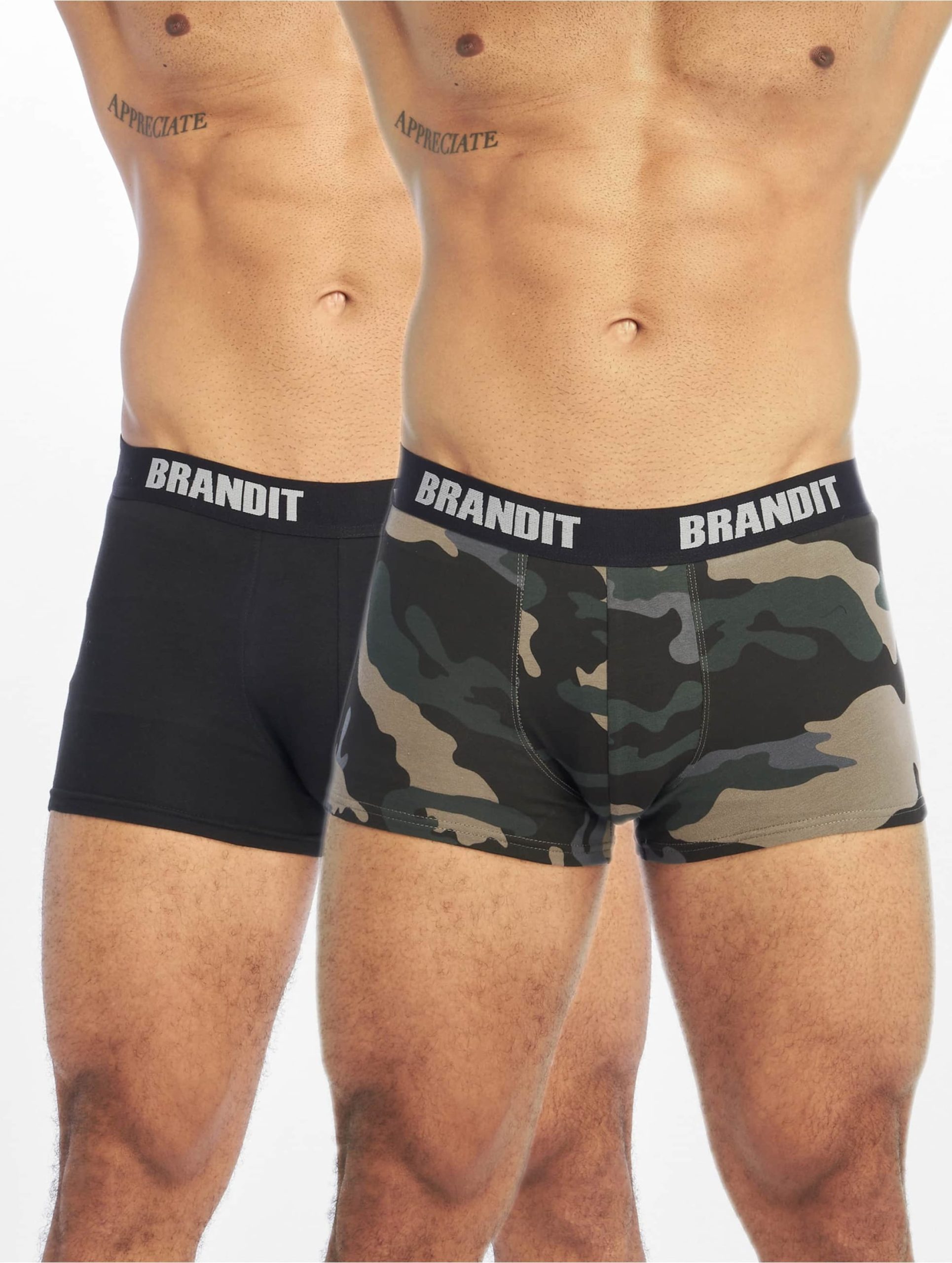 Brandit Boxershorts Logo 2er Pack