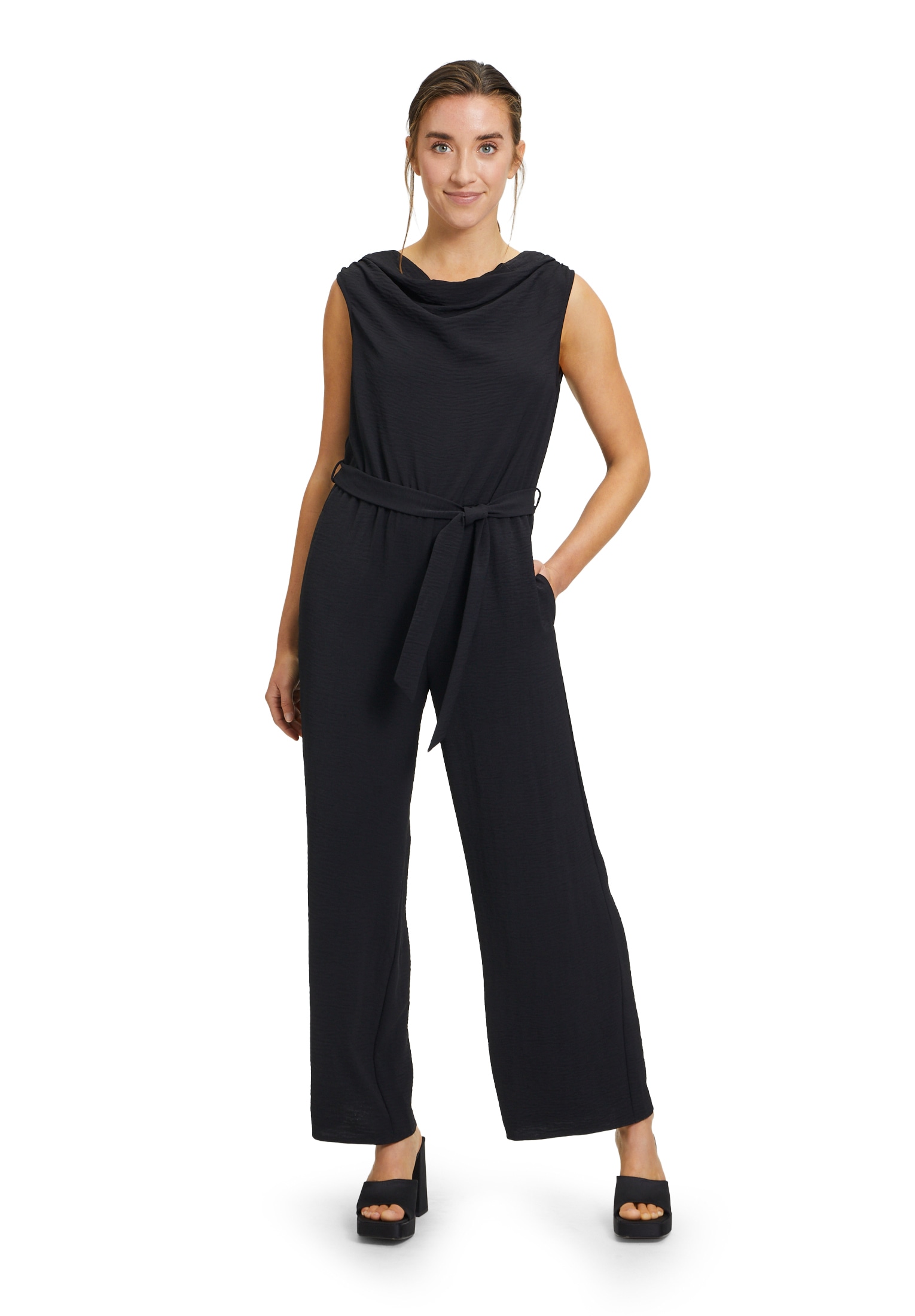 Cartoon Overall "Cartoon Jumpsuit mit Bindegürtel", (1 tlg.), Design