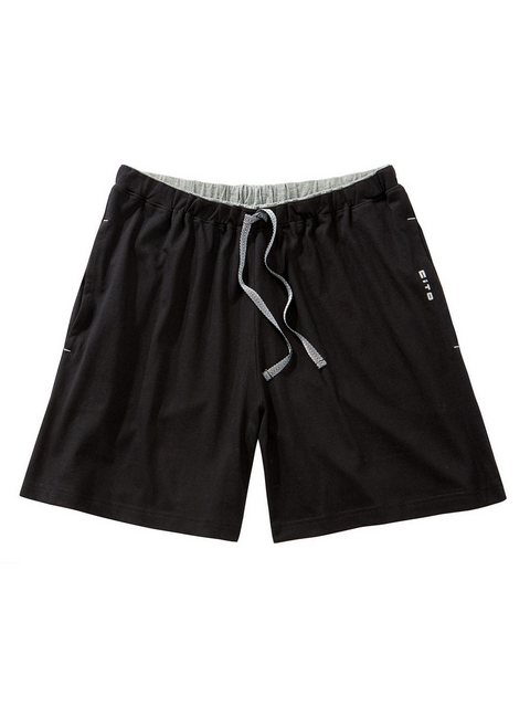CiTO Loungehose Herren Shorts Bermuda pure cotton (Stück, 1-tlg) -