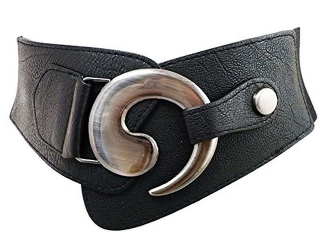 EloModa Taillengürtel Damen Taille Stretchgürtel Breiter Hüftgürtel Gürtel 75-95 cm 08G (1-St) Stretchgürtel