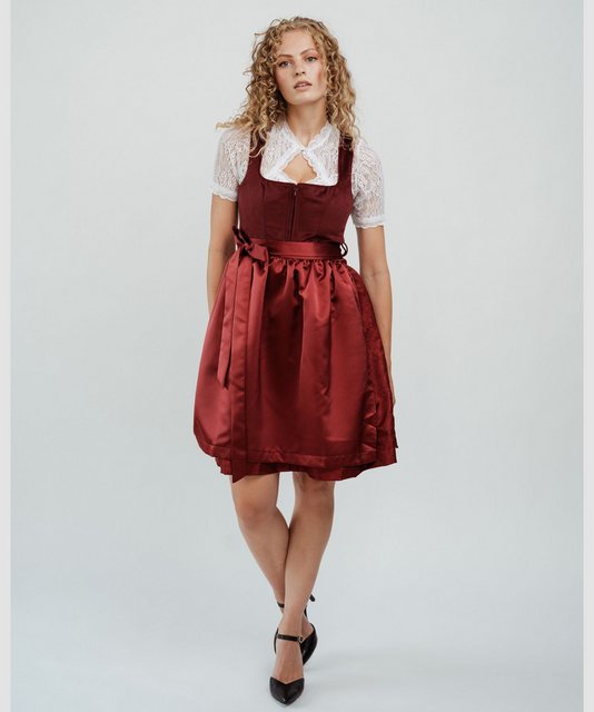 HOFGLANZ Dirndl (1-tlg) mit eleganter Dirndlschürze