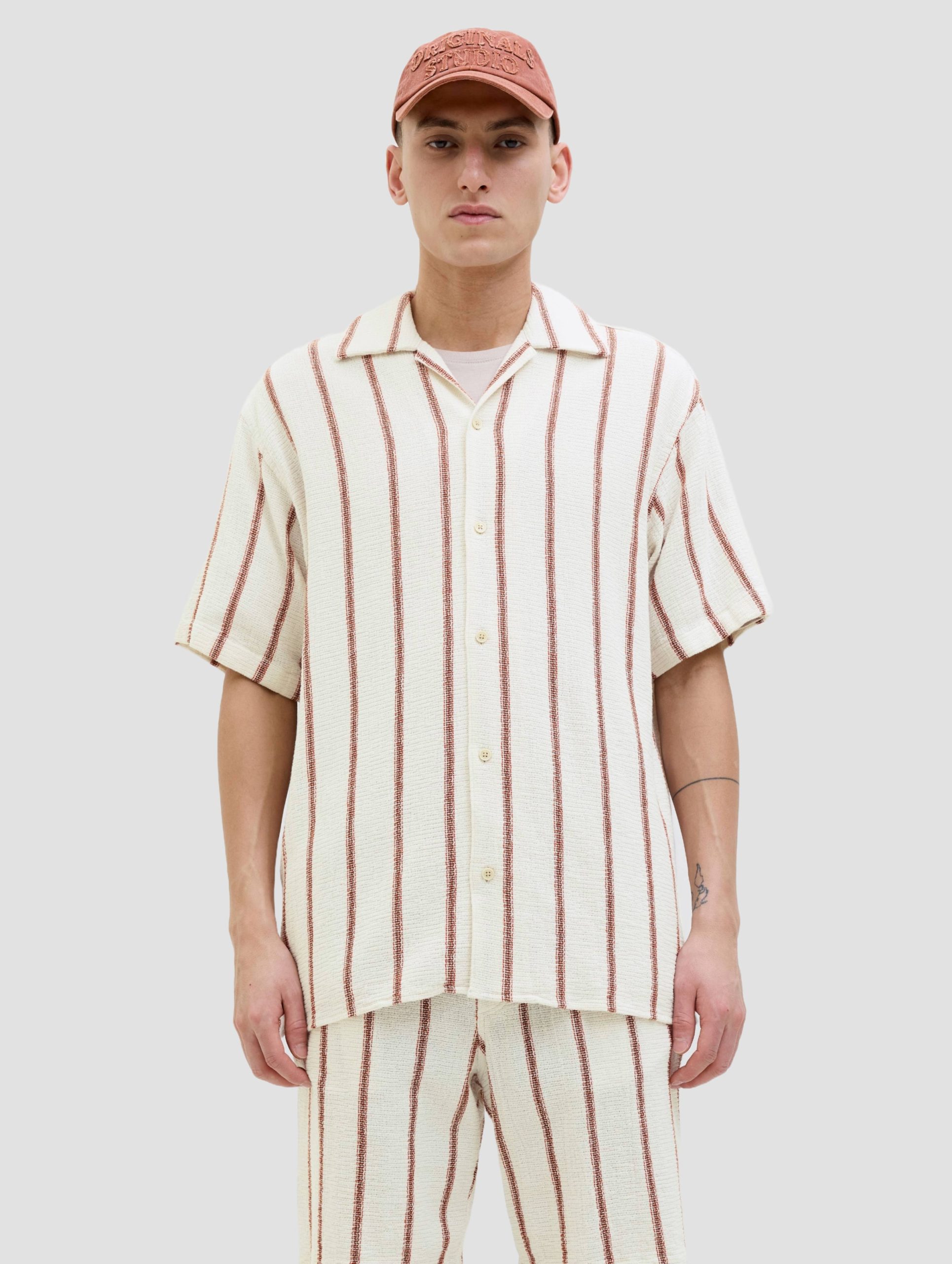 Jack & Jones Coba Stripe Resort Hemd