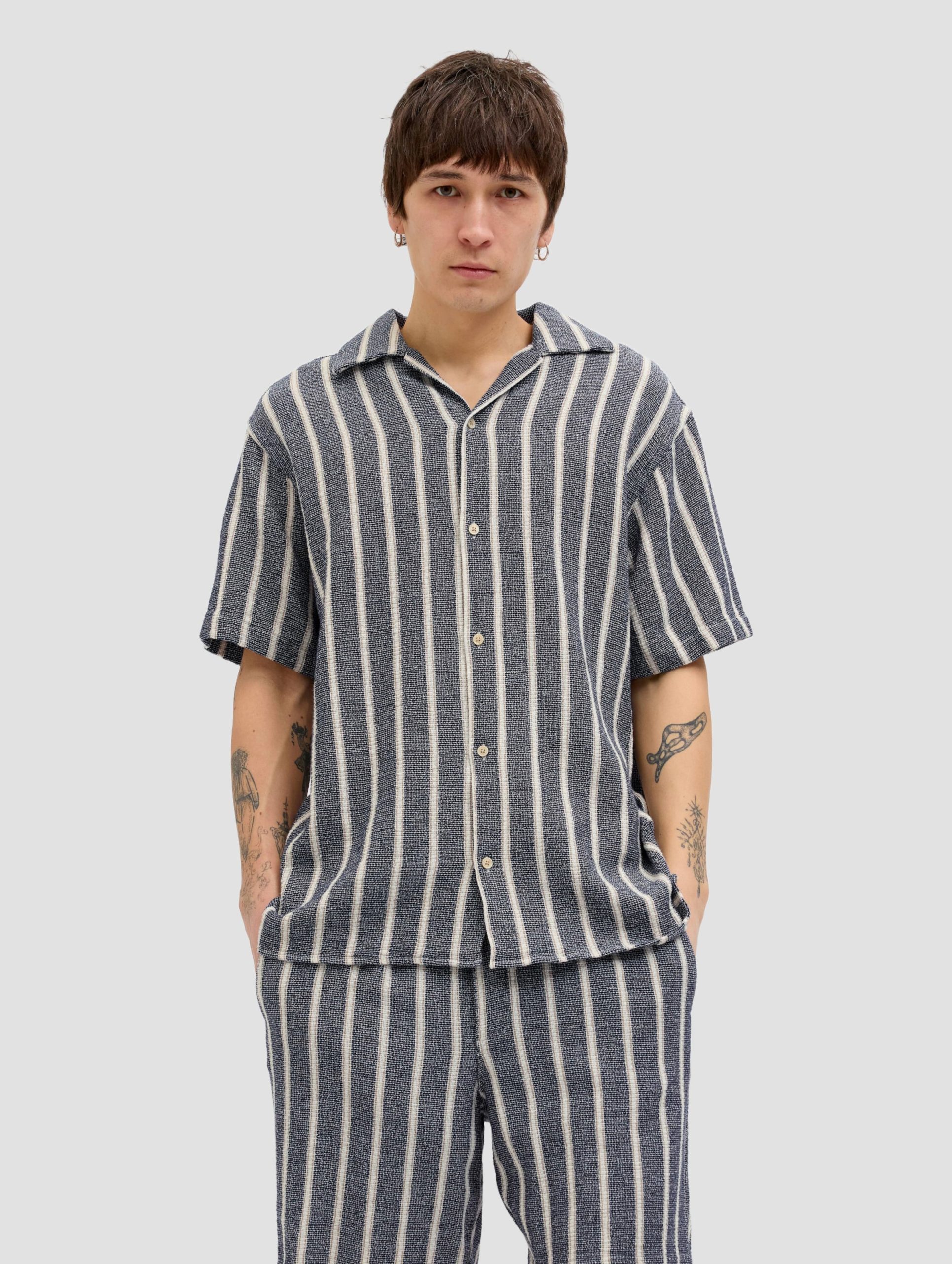 Jack & Jones Coba Stripe Resort Hemd