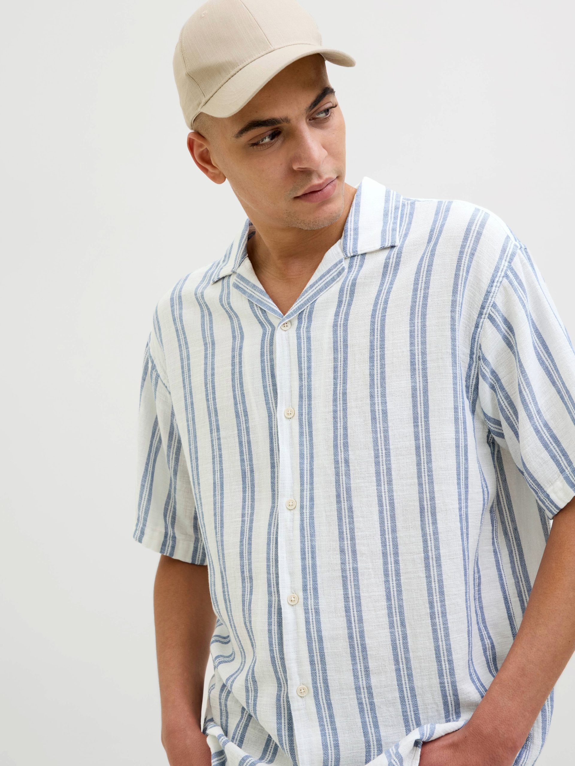 Jack & Jones Enzo Stripe Resort Hemd