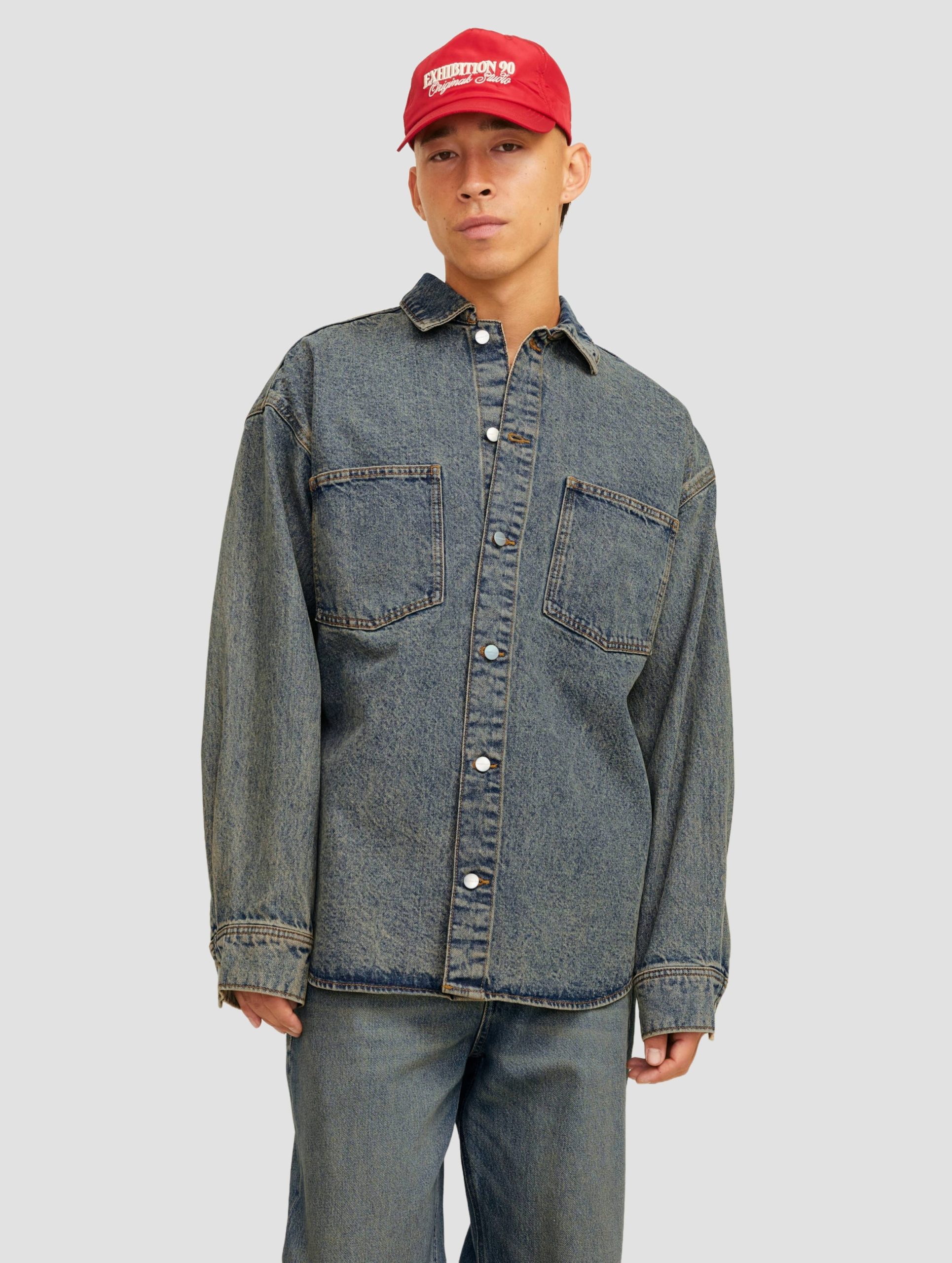 Jack & Jones Henry Denim Overshirt Hemd