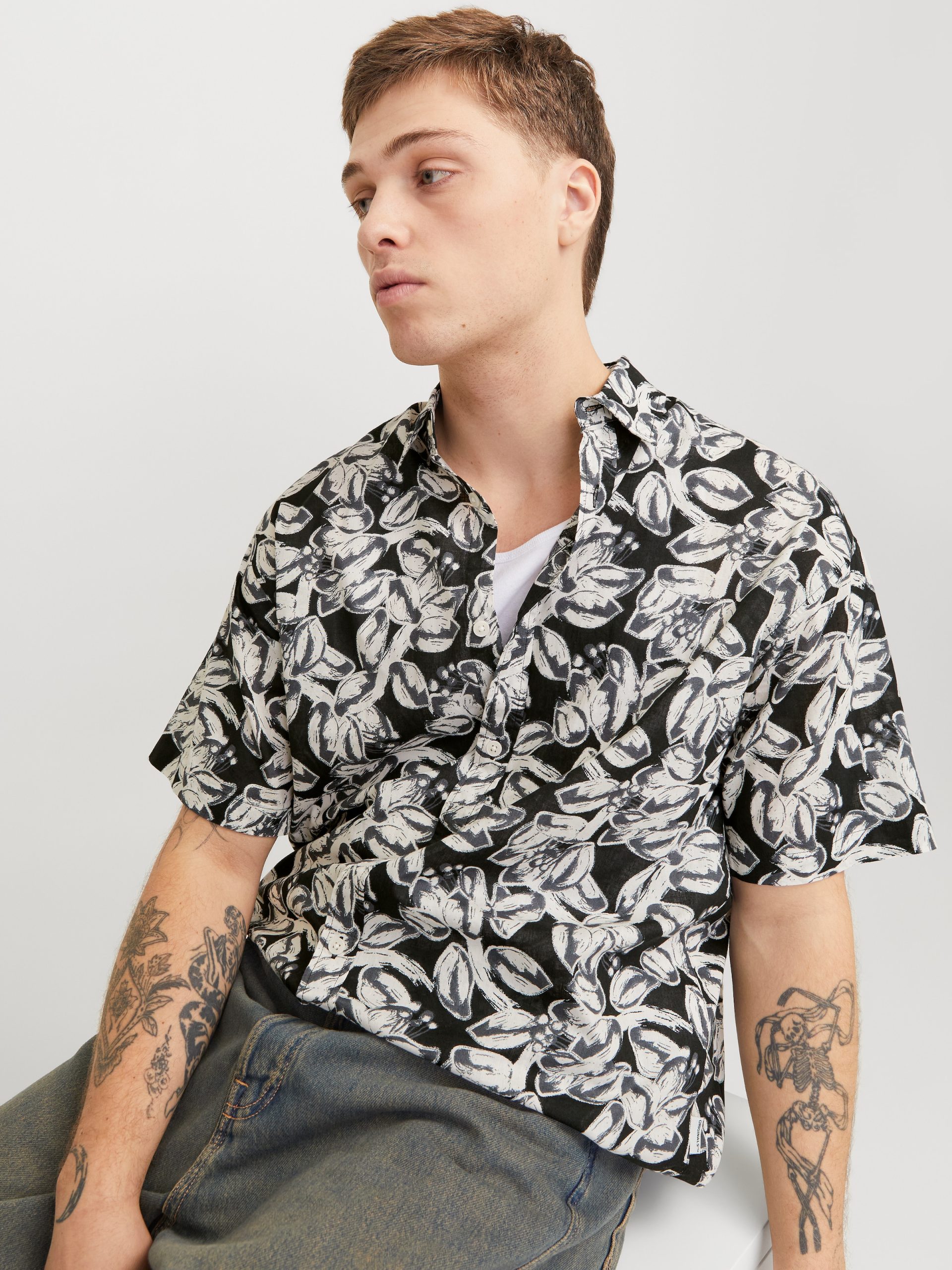 Jack & Jones Joshua Split Aop Hemd