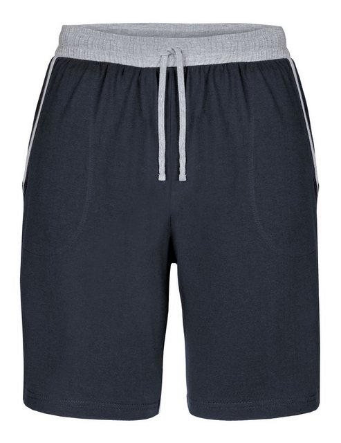 Ladeheid Pyjamashorts Herren Schlafanzughose kurz Herren Kurz Hose Taschen Shorts LA40-253 (1-tlg) elastischer Bund