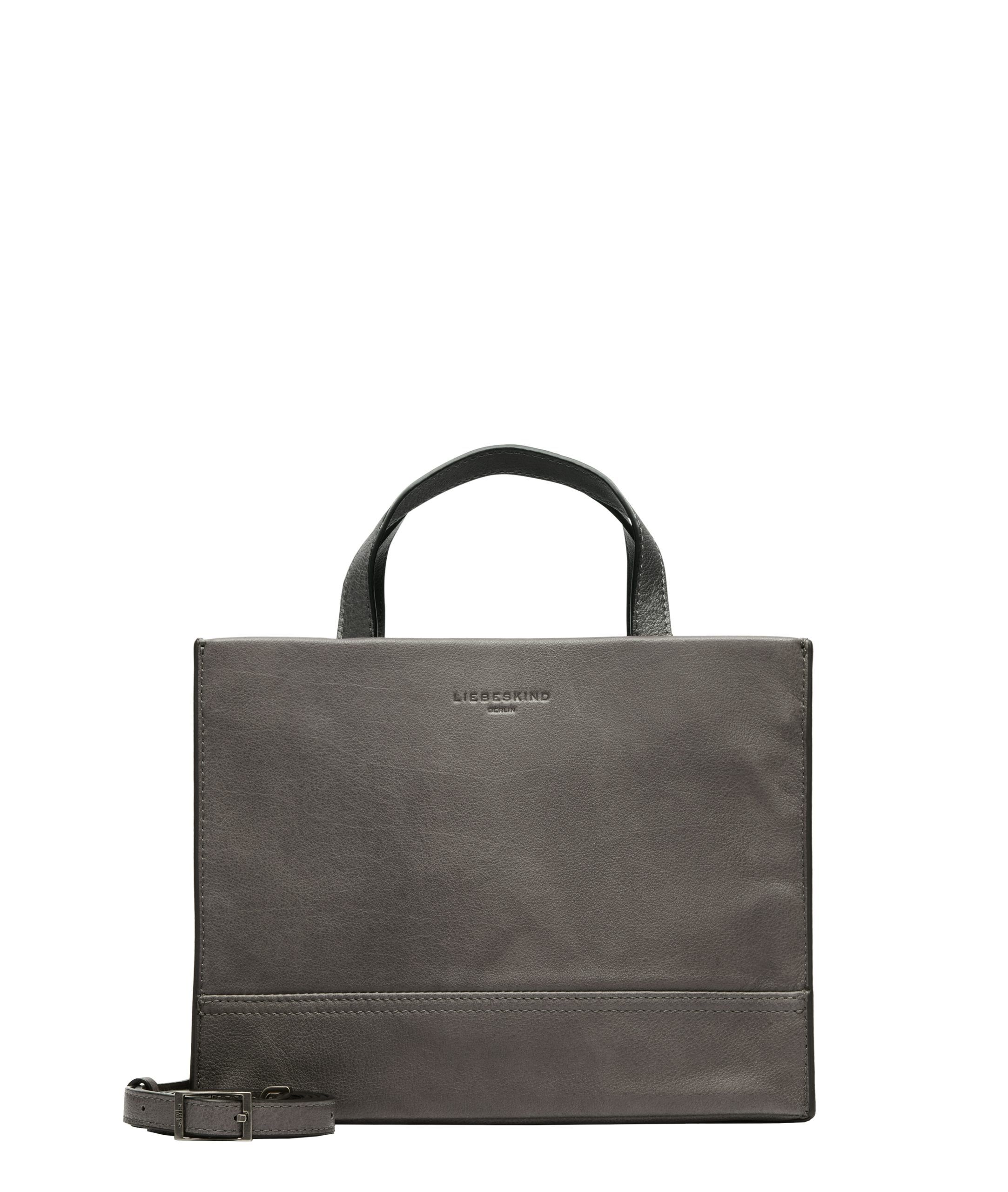 Liebeskind Berlin Henkeltasche "Satchel M LOU 2 3D LEATHER", Schultertasche Handtasche Damen Umhängetasche