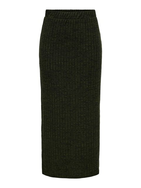 ONLY & SONS Strickrock - Strickrock gerippt - Maxirock mit Seitenschlitz - Ripprock