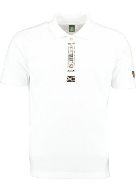 OS-Trachten Poloshirt Owoles Herren Trachtenshirt mit Polokragen