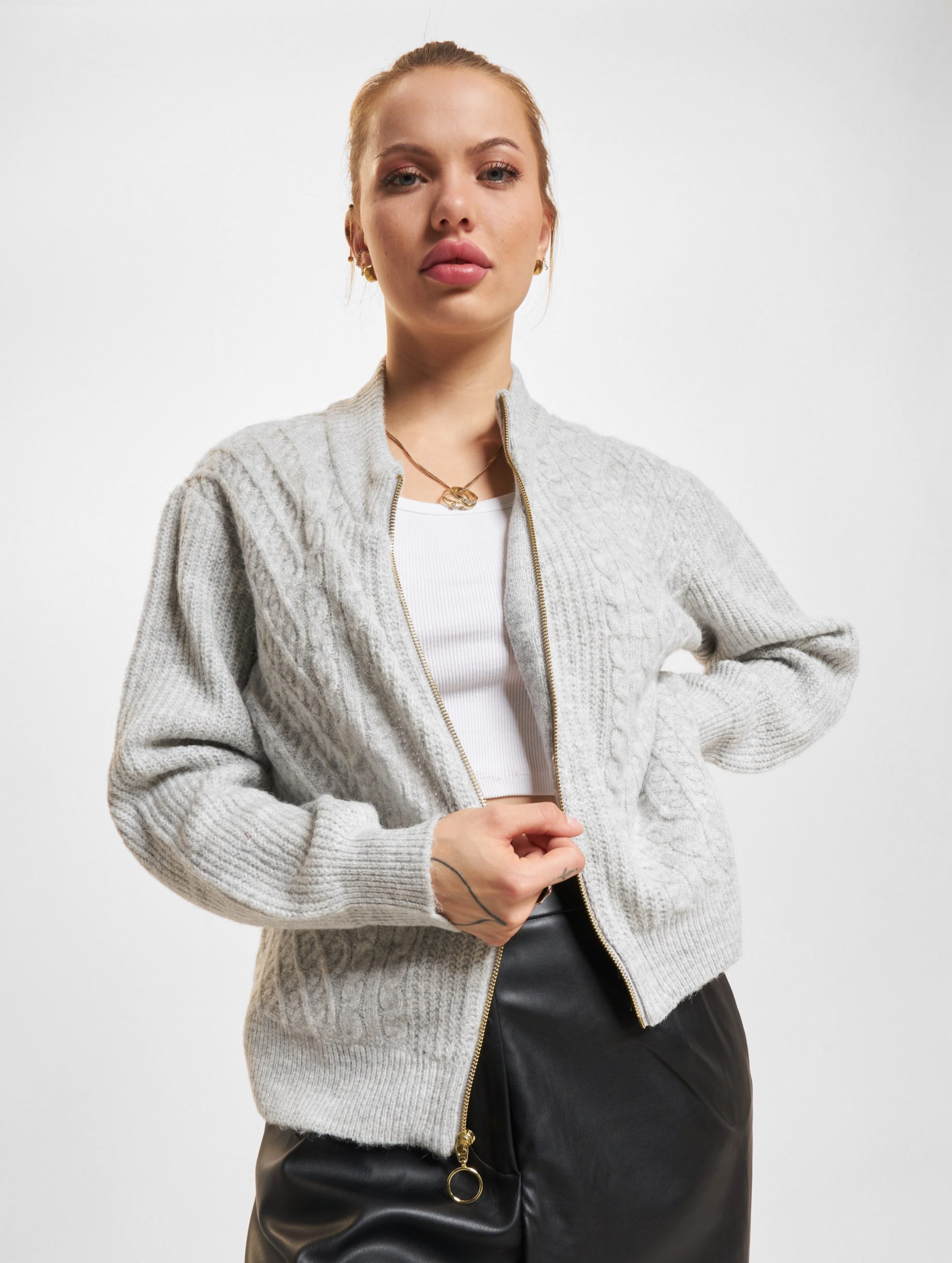 Only Sigrid Zip Strickjacke