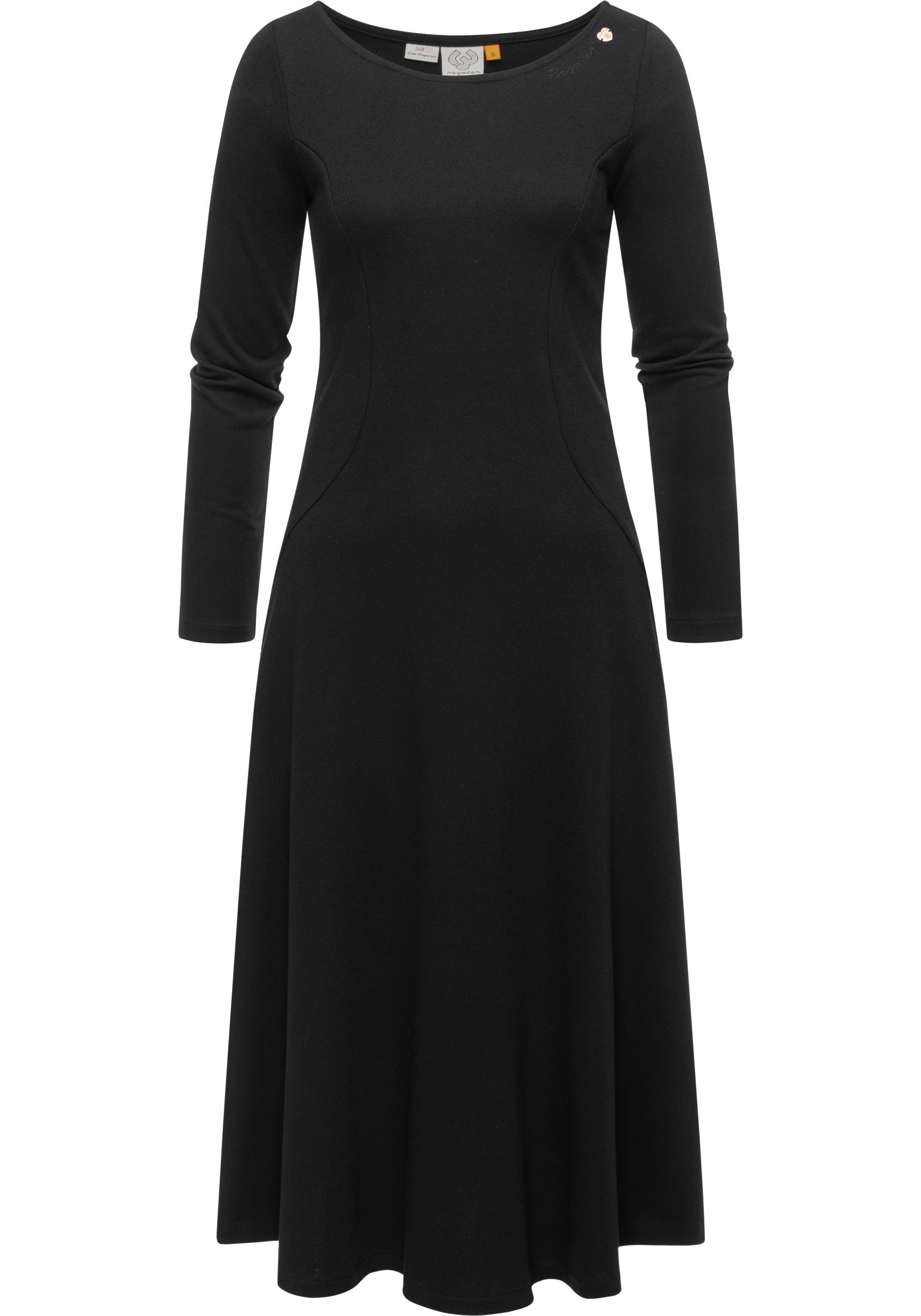 Ragwear A-Linien-Kleid "Appero Long", Stylisches Langarm-Kleid für den Winter