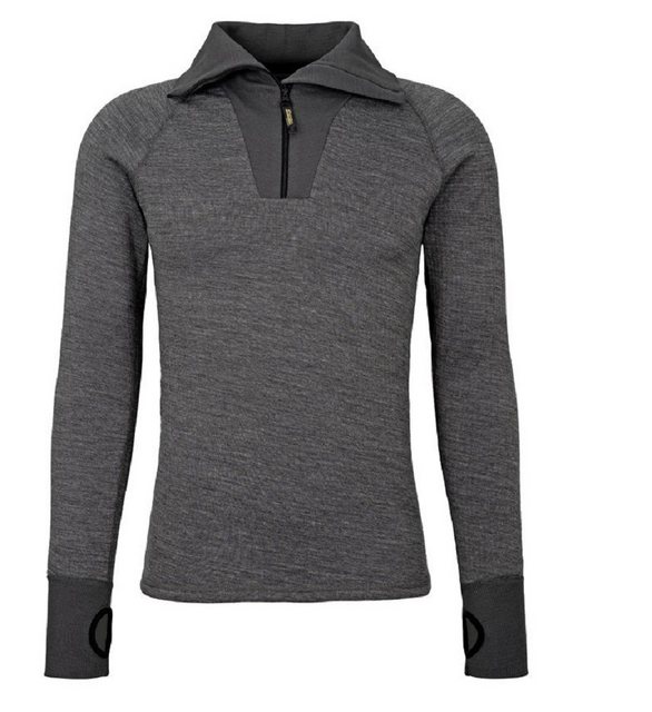 RennerXXL Funktionsshirt Thermo Function TS 500 Herren Funktions-Troyer + Merinowolle