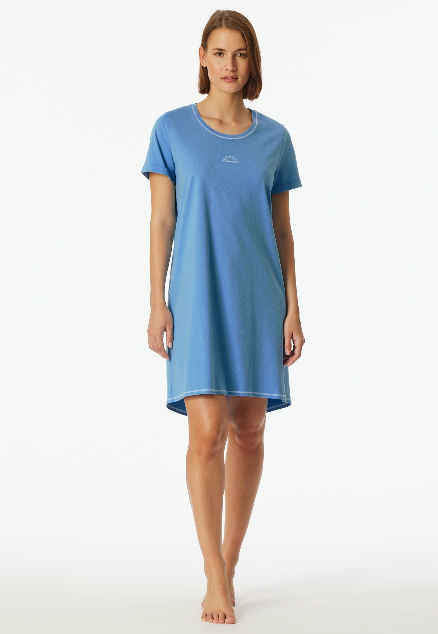 Schiesser Nachthemd ""Casual Essentials"", mit Statement-Print