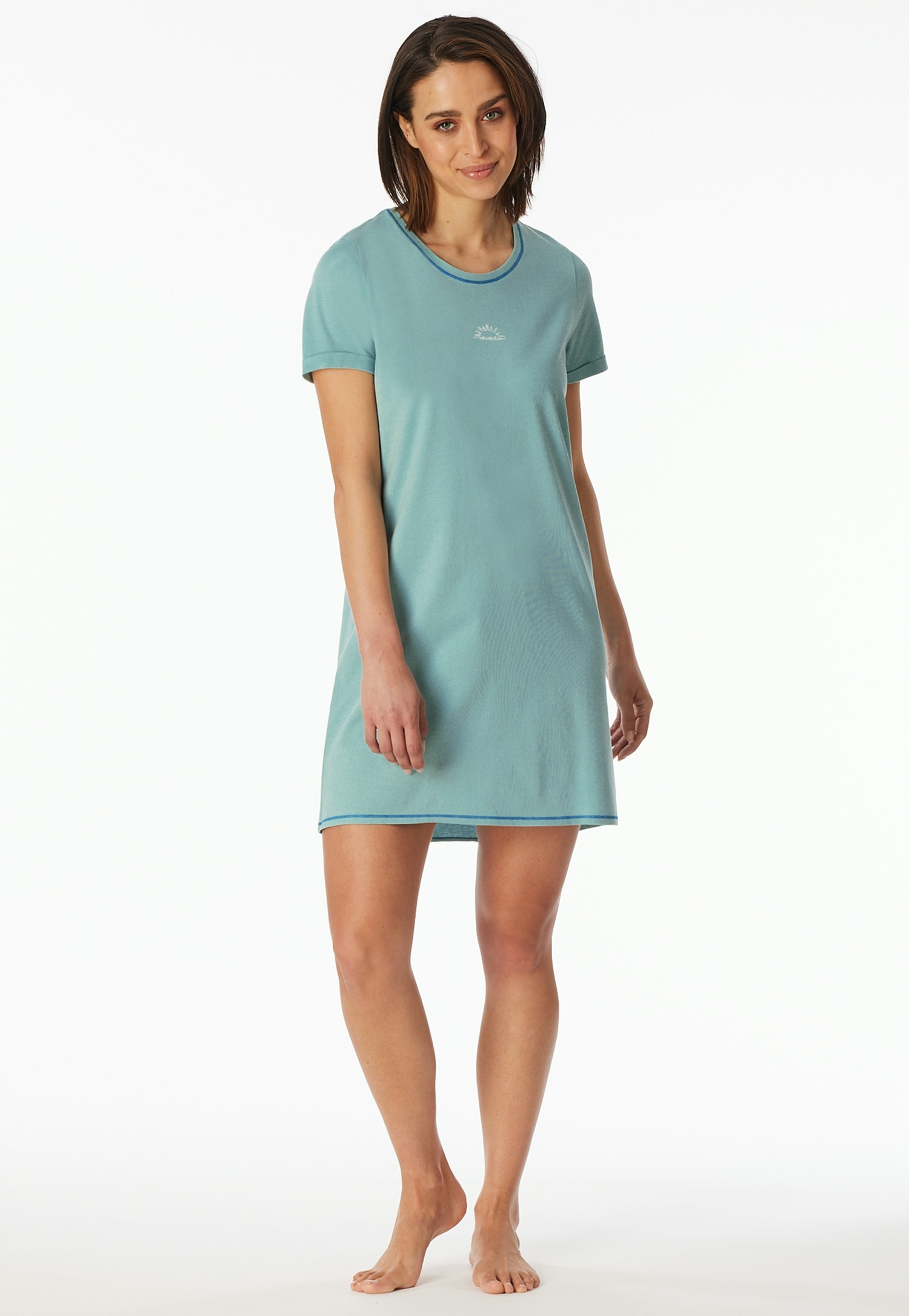 Schiesser Nachthemd ""Casual Essentials"", mit Statement-Print