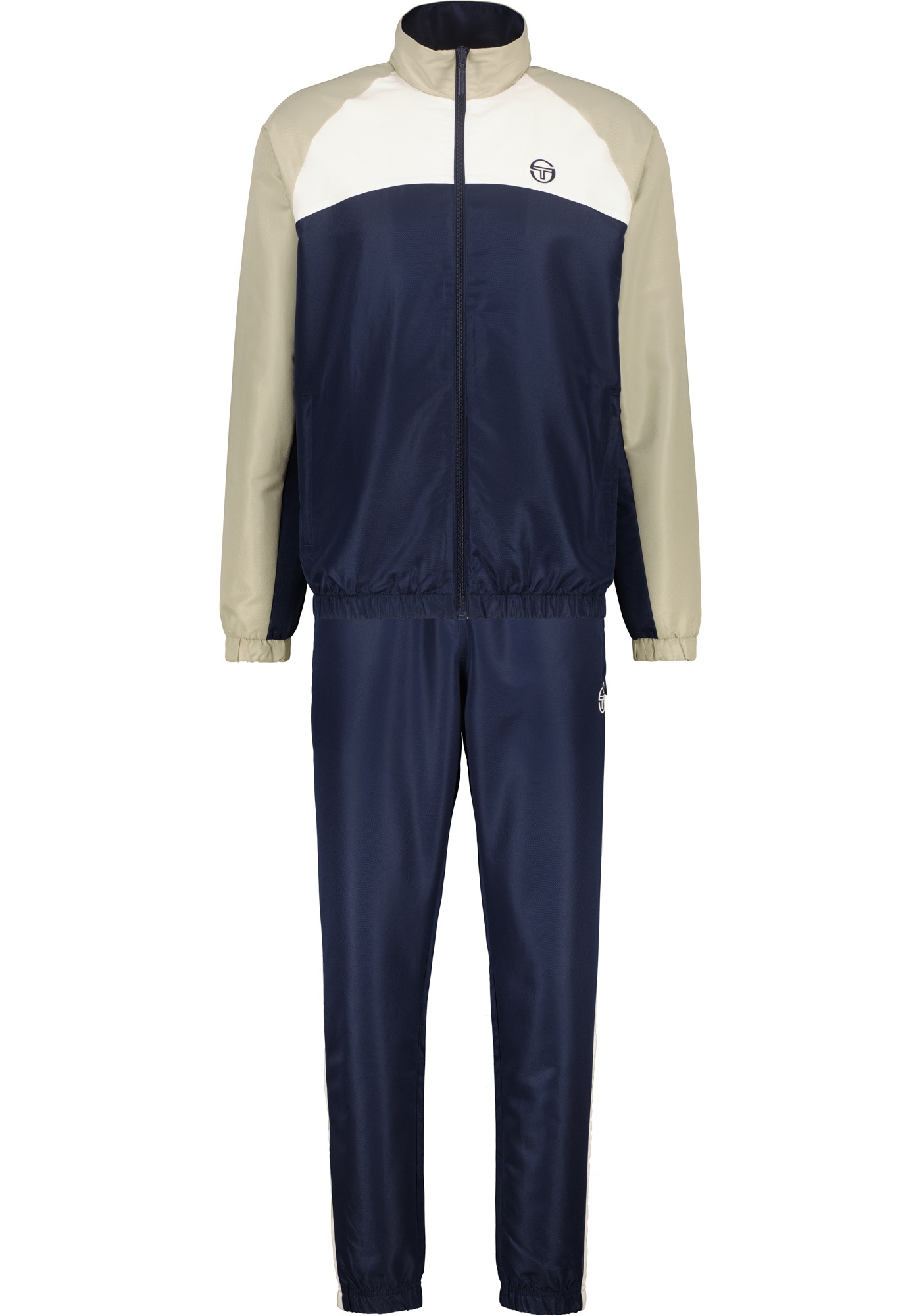 Sergio Tacchini Trainingsanzug "METROPOLIS TRACKSUIT Herren", Trainingsanzug Herren, Tracksuit, Retro, Outdoor, Jogging, Streetwear