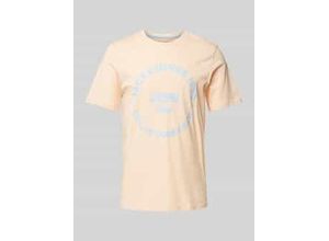 T-Shirt mit Label-Print Modell 'SIMON'