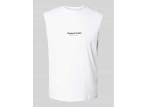 Tanktop mit Label-Print Modell 'VESTERBRO'