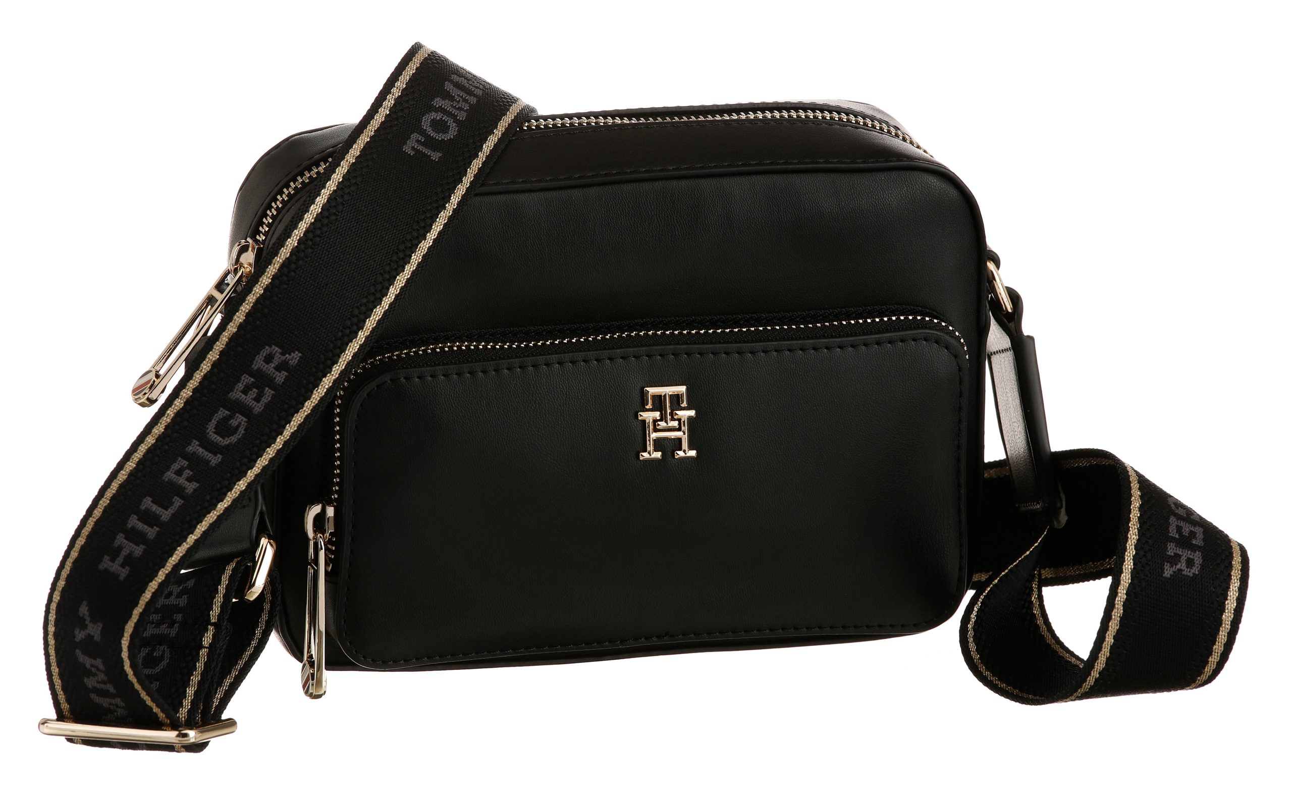 Tommy Hilfiger Mini Bag "TH-Mini Bag", Handtasche Damen Schultertasche Tasche Damen Umhängetasche
