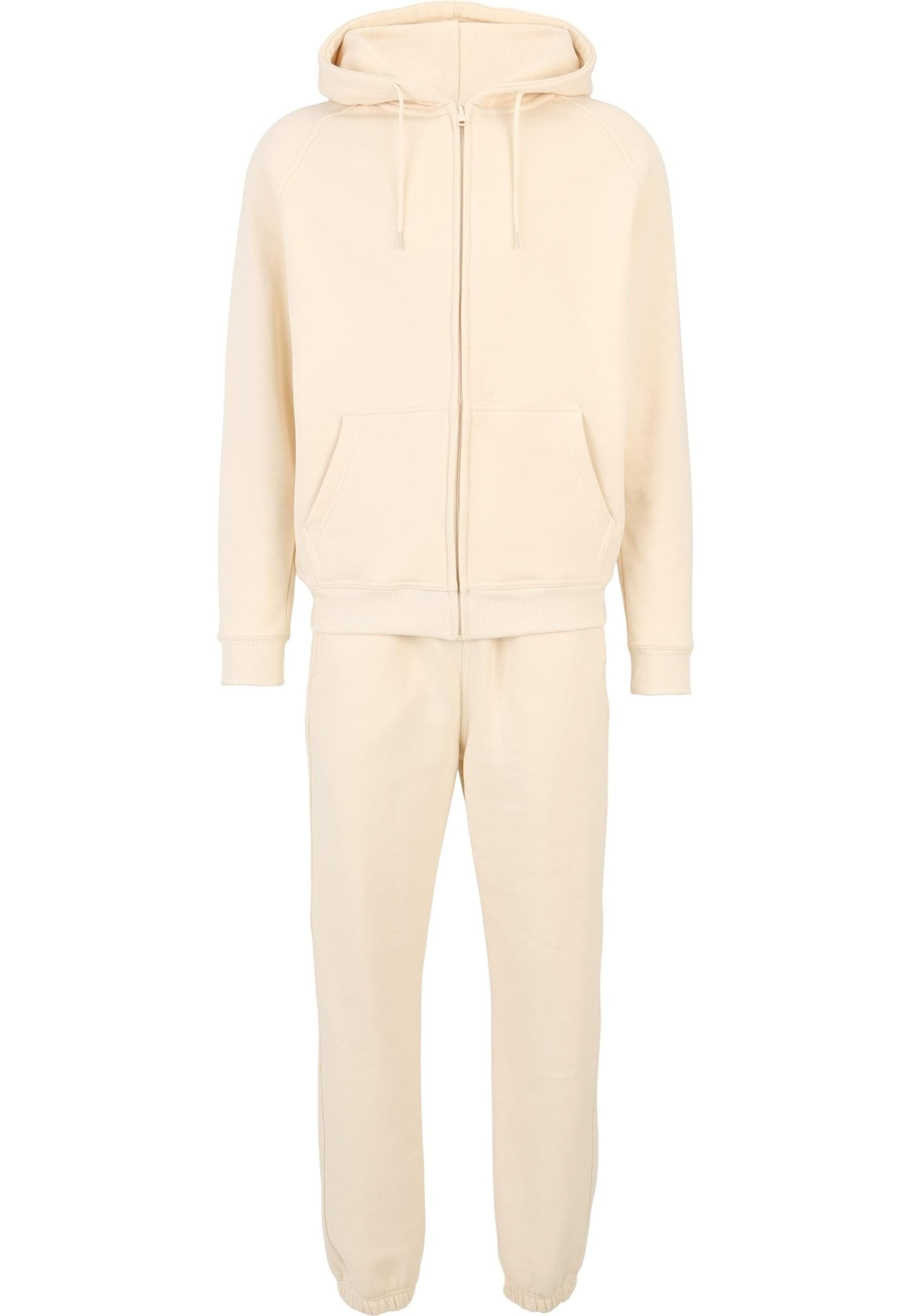 URBAN CLASSICS Trainingsanzug "Urban Classics Herren Blank Suit", (2 tlg.)