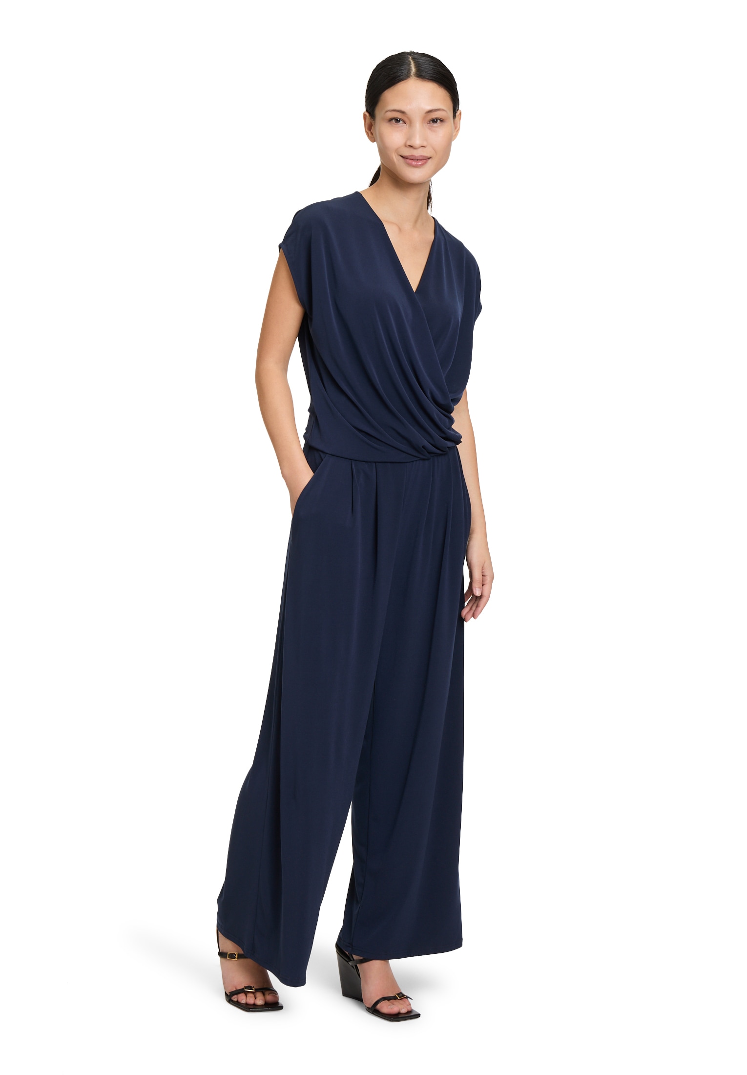 Vera Mont Overall "Vera Mont Jumpsuit in 7/8 Länge", (1 tlg.), Muster