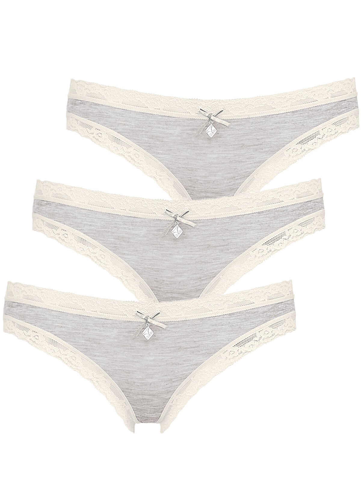 like it Midislip "3er Pack Damen Minislip Kim", (Spar-Pack, 3 Stück St.)