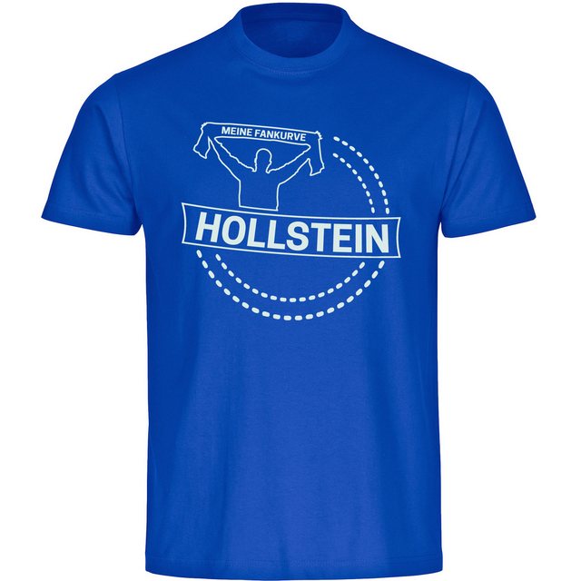multifanshop T-Shirt Herren Holstein - Meine Fankurve - Männer