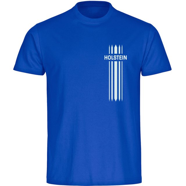 multifanshop T-Shirt Herren Holstein - Streifen - Männer