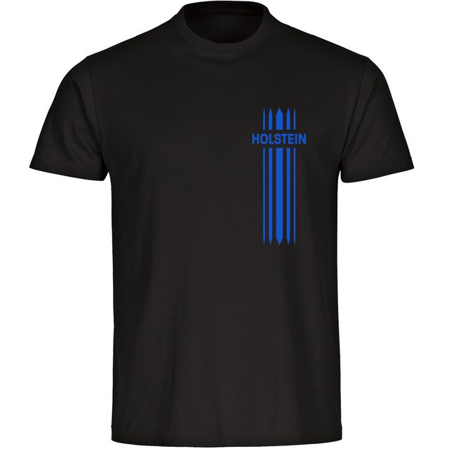multifanshop T-Shirt Herren Holstein - Streifen - Männer