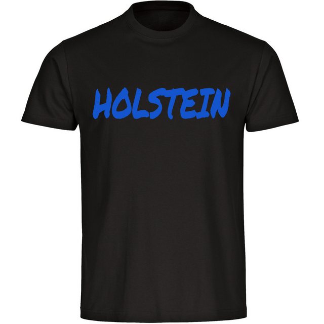 multifanshop T-Shirt Herren Holstein - Textmarker - Männer