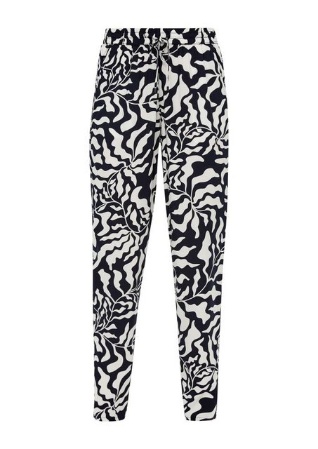s.Oliver Schlupfhose - Sommerhose - gemusterte Hose