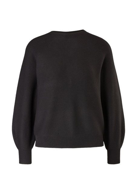 s.Oliver Strickpullover - Basic Pullover - Sweatshirt einfarbig - bequemer Strickpullover
