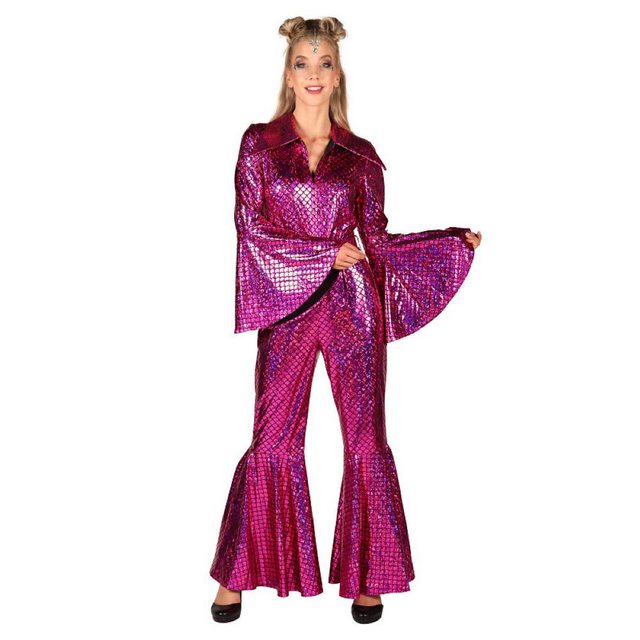 thetru Kostüm Disco Glitzer Anzug 'Dazzling Star' für Damen - Re