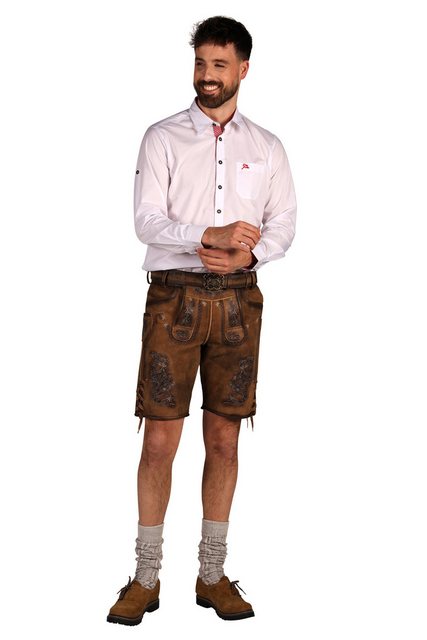 thetru Trachten-Kostüm Lederhose Tracht Oktoberfest Herren Wiesn Kostüm Trachtenmode Event
